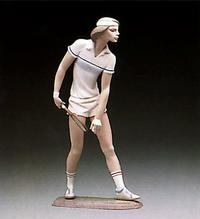 Item #01011426 - Male Tennis Player Lladro