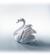Swan with Wings Spread
