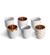 Set 6 Glasses Chinese Dragon