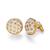 Cufflinks Chinese Dragon Gilded