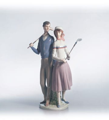 Golfing Couple Lladró