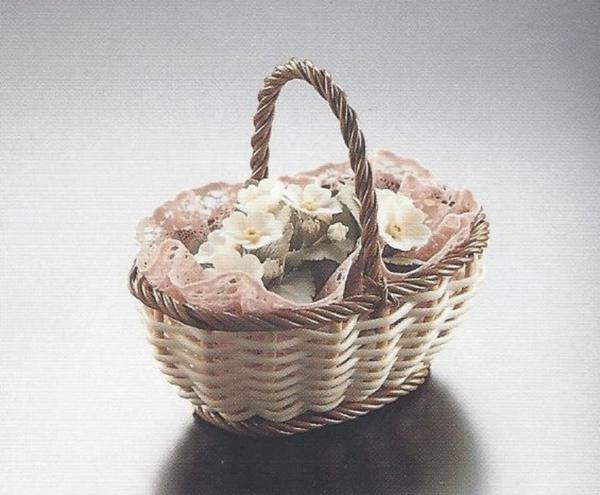 Small Brown Basket Lladró