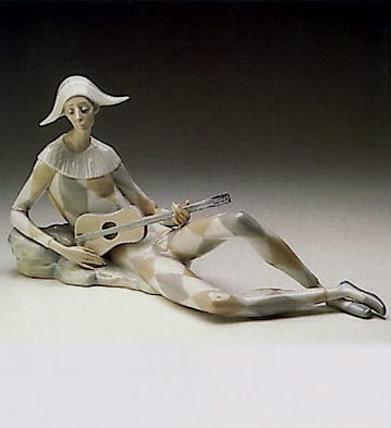 Seated Harlequin