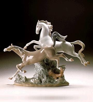 Horses Galloping