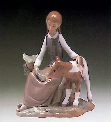 Girl w/Calf