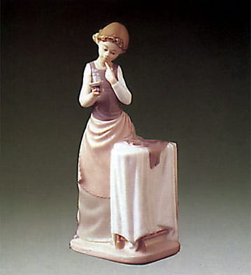 Girl Ironing