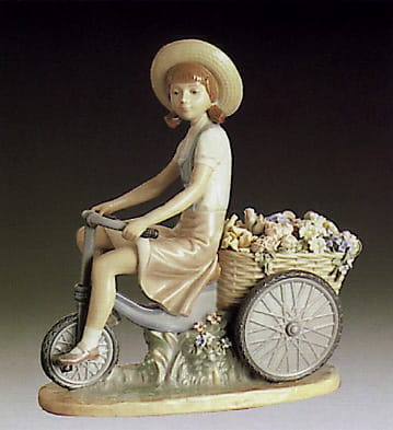 Girl w/Flowers in Tow
