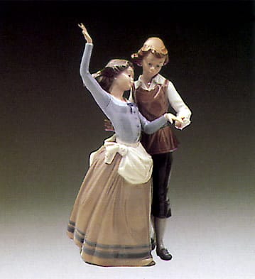Dancing The Polka Lladro - 01015252 - Entertainment and the Arts