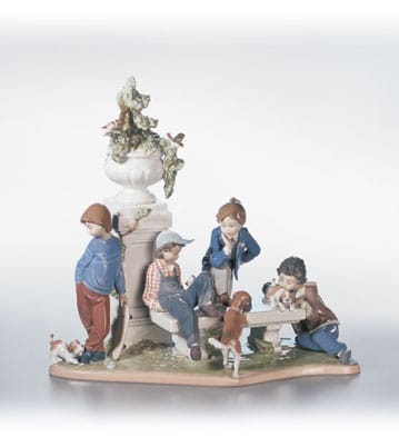 Unlikely Friends Lladro - 01006417 - Animals Lladro Figurines