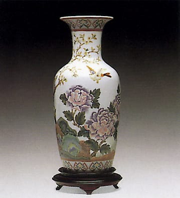 ORIENTAL PEONIES VASE #1