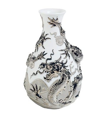 Bud Vase Dragons - Mixed Background