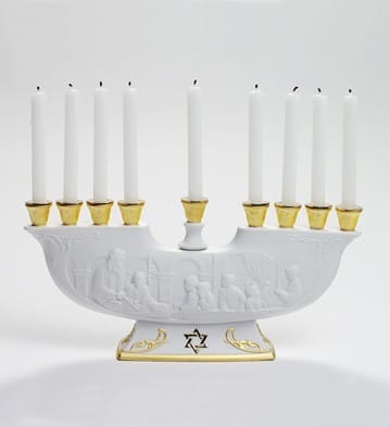 Menorah (Re-Deco) Lladró