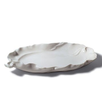 Large Snack Tray (White) Lladró