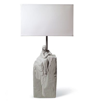 Meditating Woman Lamp I - UK
