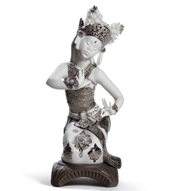 Bali Dancer Kneeling (Re-Deco)