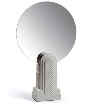 Metropolis Vanity Mirror (White) Lladro - 01008880 - Functional