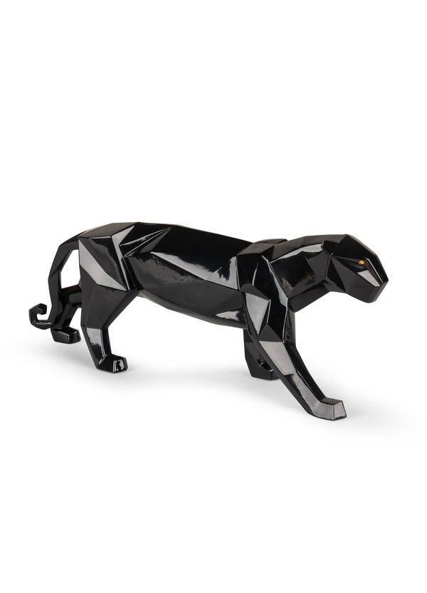 Panther Figurine (Black)