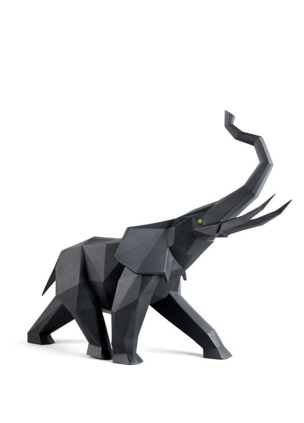 Elephant (Black Matte)