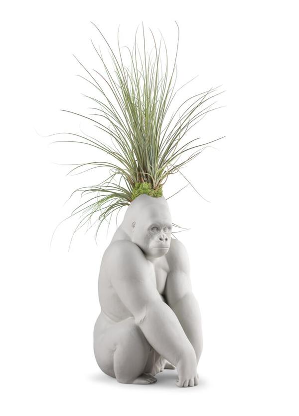 Gorilla with Airplants