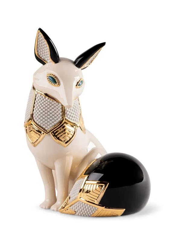 Fox Jewel Sculpture