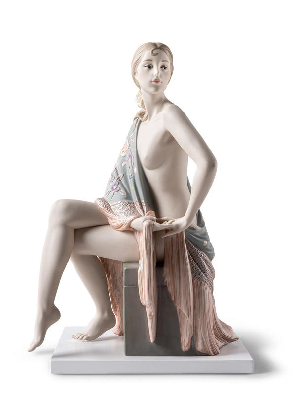 Nude with Shawl