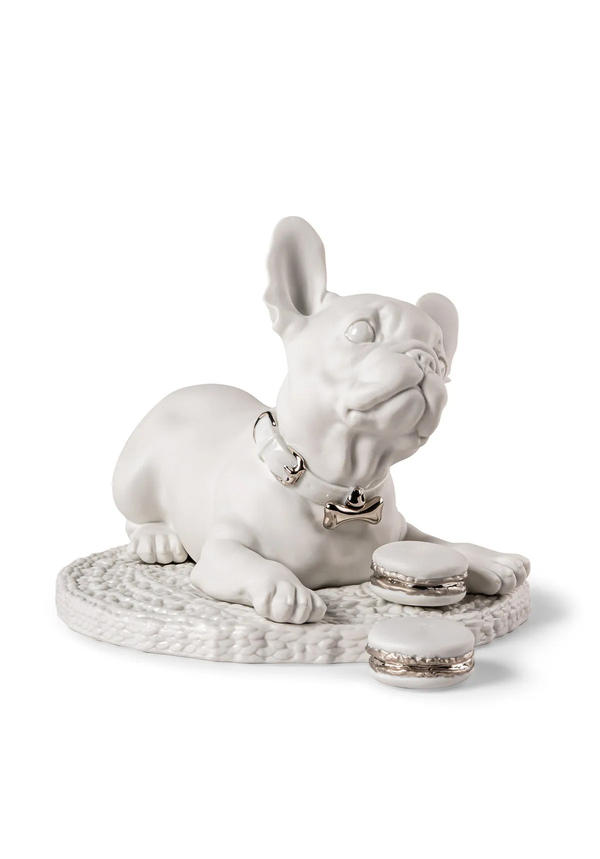 French Bulldog with Macarons Lladró