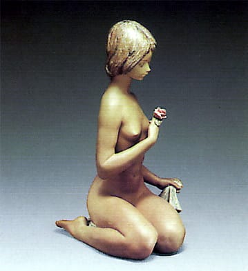 Nude with Rose