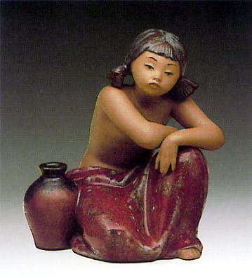Girls with Jug (4) - Gres
