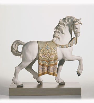 A Regal Steed (Gres) / White