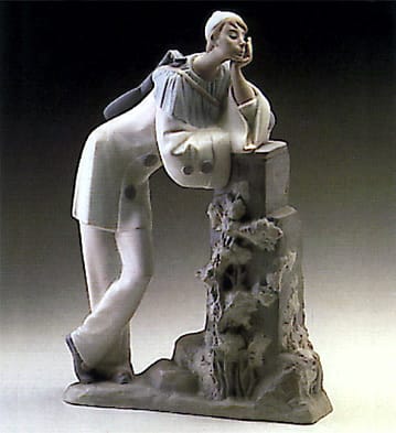 Pierrot with Mandolin