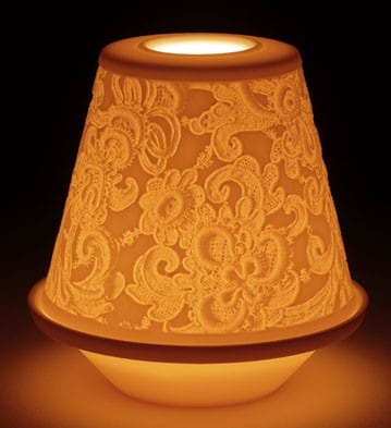 Lithophane Votive Light - Lace