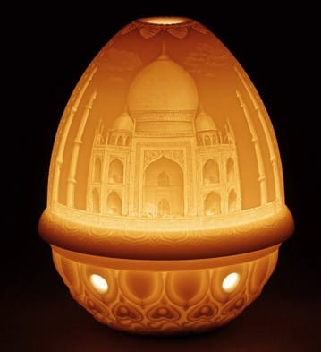 Lithophane Votive Light - TAJ Mahal Lladró
