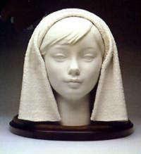 Girl's Head (White)