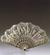 White Fan with Base