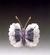 Pink & Blue Butterfly #7