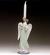 Angel with Tambourine Candleholder