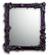 MIRROR WITH LILIES (PURPLE)