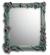 MIRROR WITH LILIES (GREEN)