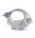 FISH CENTERPIECE LARGE (White & Silver)