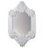 EIGHT SIDED MIRROR (WHITE)