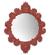 ROUND MIRROR SMALL (RED)