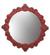 ROUND MIRROR LARGE (RED)