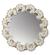 SPIRAL MIRROR (WHITE / SILVER)
