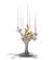 Candleholder Multi - Golden