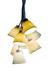 9 Lithophane Braided Hanging Lamp GENERIC (Leds)