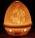 Lithophane Votive - Madonna with Flowers