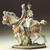 VALENCIAN COUPLE ON HORSE